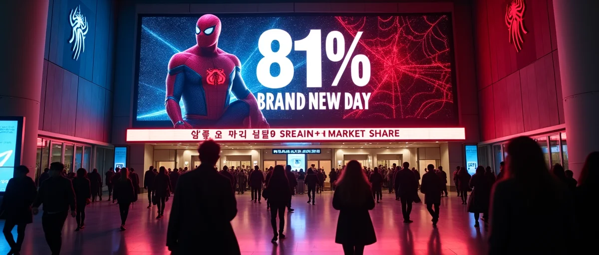 Spider-Man: Brand New Day Takes 81% of Korea Box Office