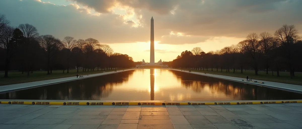 Trump slams Pirro over Reflecting Pool vandalism case